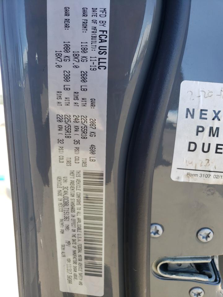 2020 Jeep Compass Limited VIN: 3C4NJDCB8LT151361 Lot: 81908545