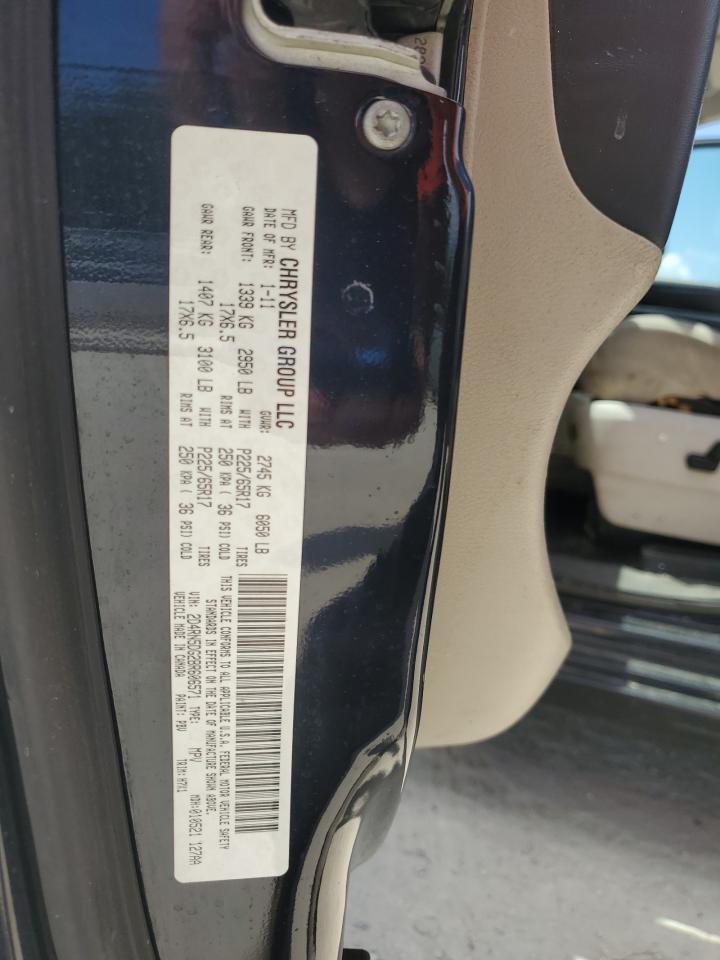 2011 Dodge Grand Caravan Crew VIN: 2D4RN5DG2BR606571 Lot: 80439005