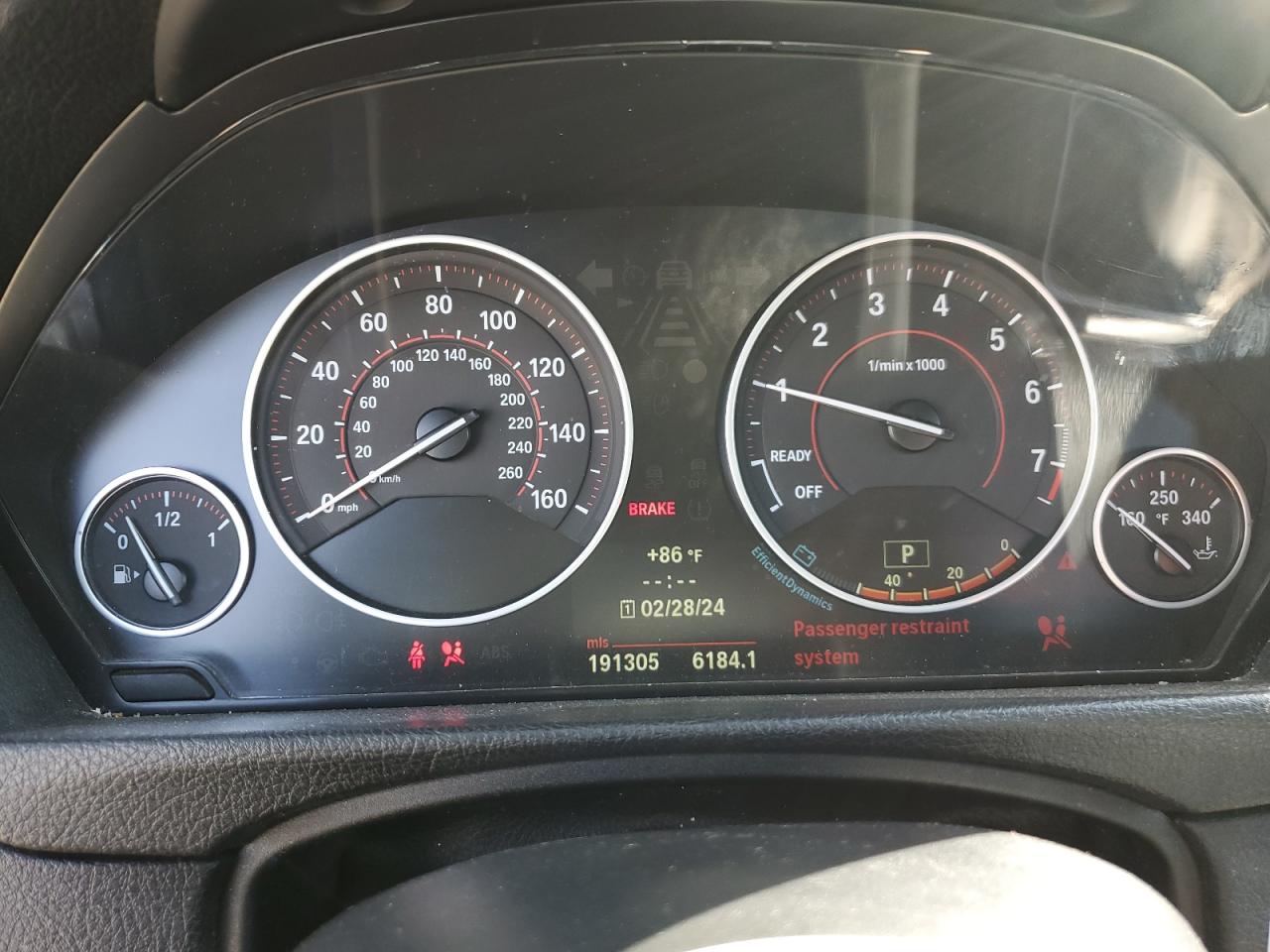 2012 BMW 328 I Sulev VIN: WBA3C1C51CA696848 Lot: 71886015