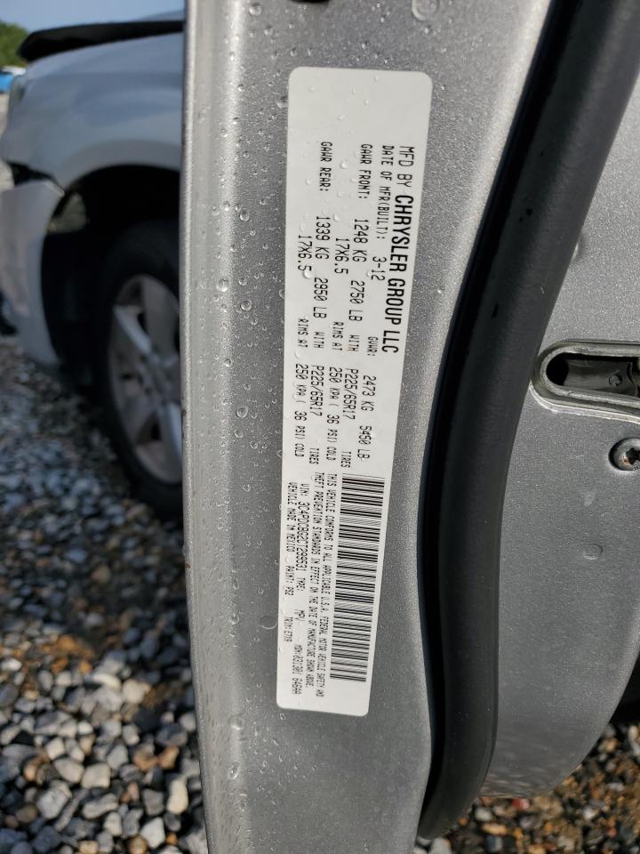 2012 Dodge Journey Sxt VIN: 3C4PDCBG2CT299531 Lot: 80648465