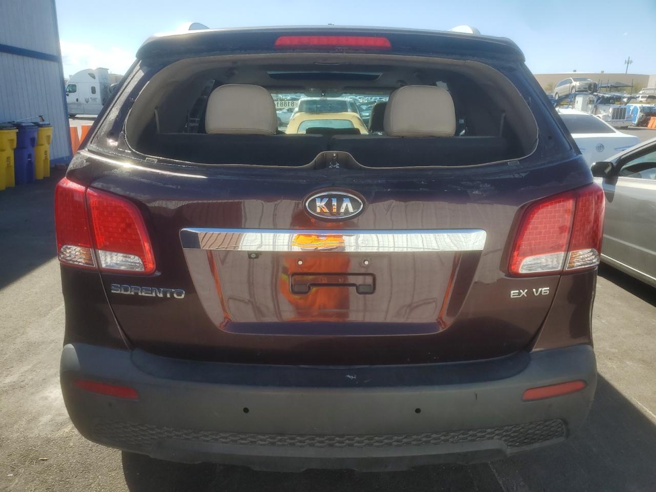 2011 Kia Sorento Ex VIN: 5XYKU4A25BG062706 Lot: 81881485