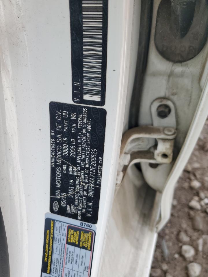 2018 Kia Forte Lx VIN: 3KPFK4A71JE268829 Lot: 84159885
