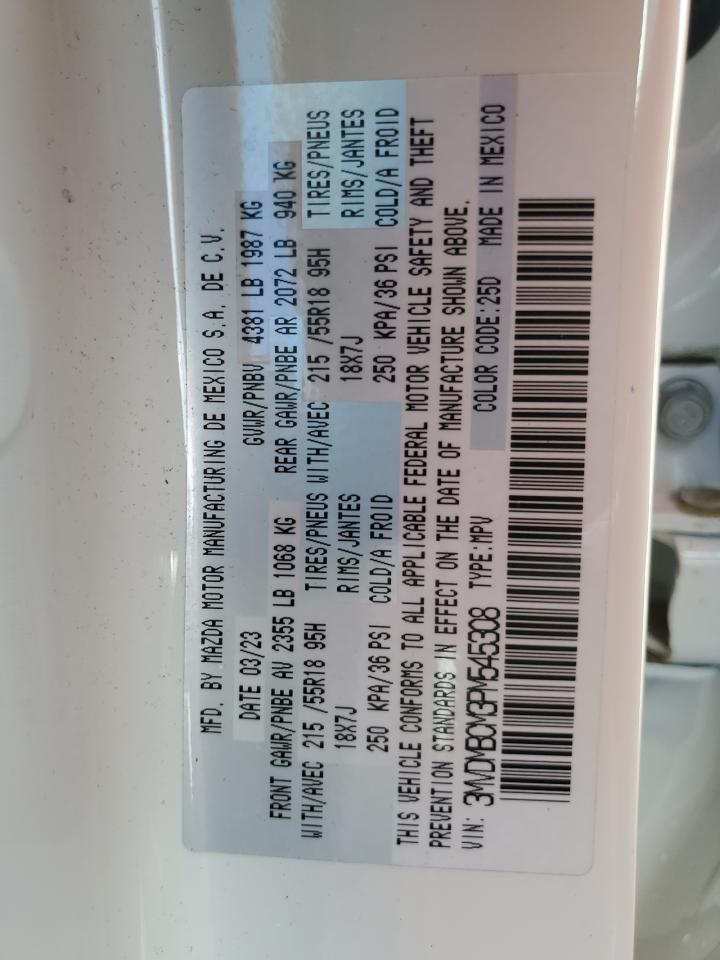 2023 Mazda Cx-30 Preferred VIN: 3MVDMBCM3PM545308 Lot: 84194645