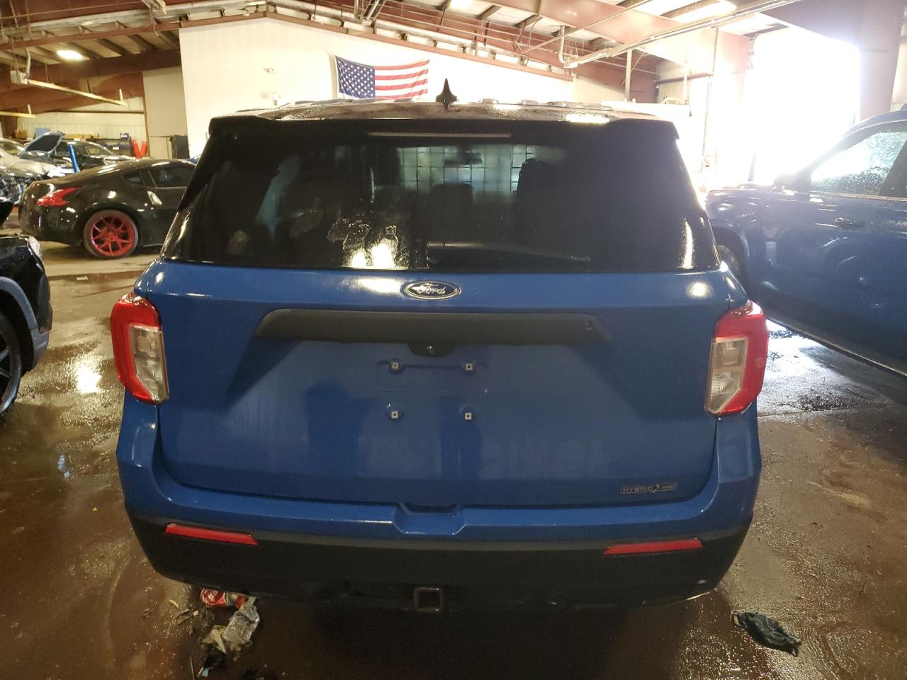 2021 Ford Explorer Police Interceptor VIN: 1FM5K8AW1MNA16276 Lot: 83967765