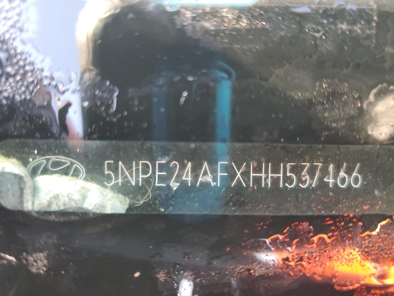 2017 Hyundai Sonata Se VIN: 5NPE24AFXHH537466 Lot: 82045485