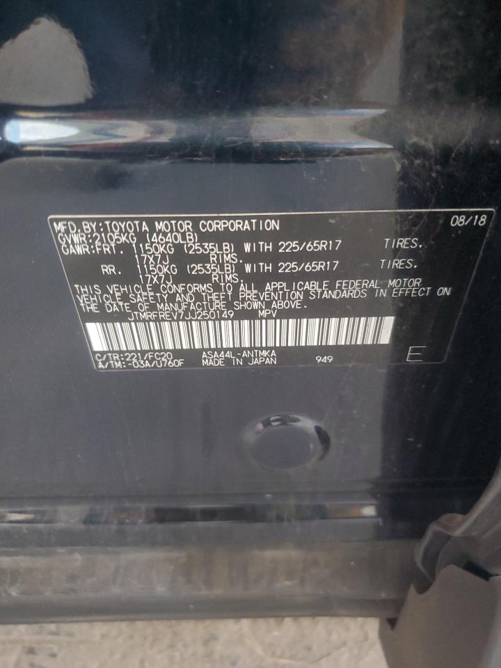 2018 Toyota Rav4 Adventure VIN: JTMRFREV7JJ250149 Lot: 84374025