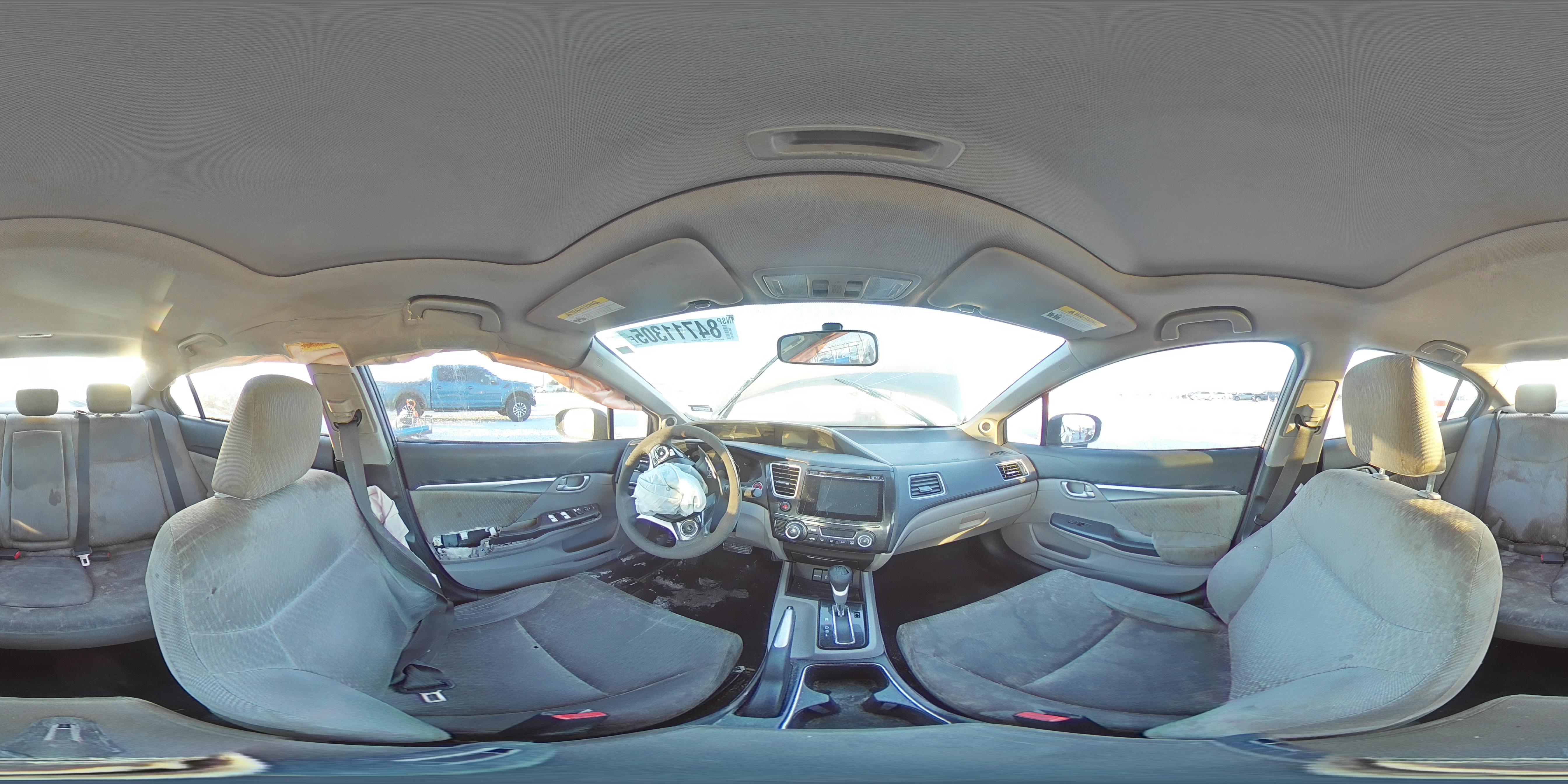 2014 Honda Civic Ex VIN: 19XFB2F81EE074586 Lot: 84711305