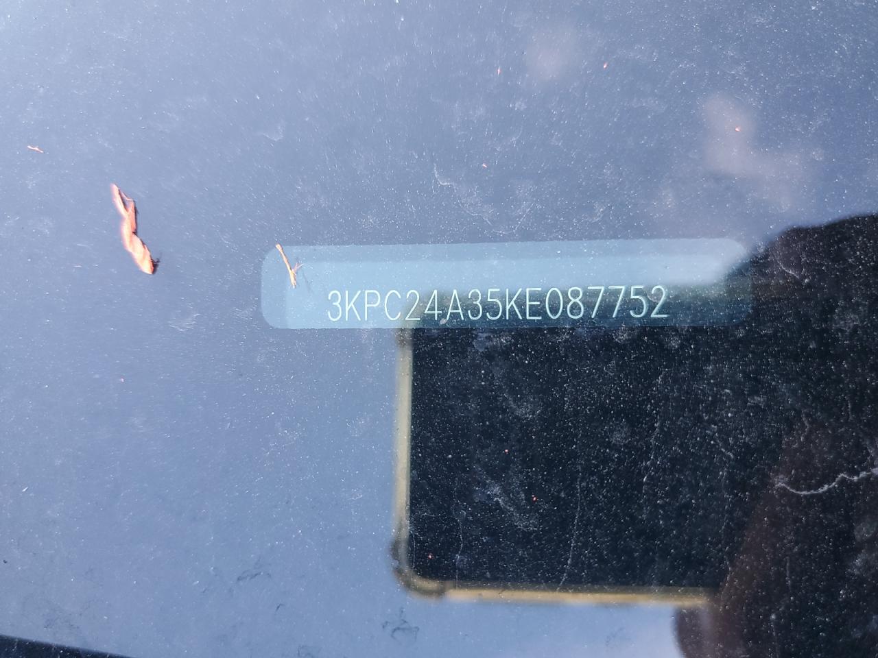 2019 Hyundai Accent Se VIN: 3KPC24A35KE087752 Lot: 81286625