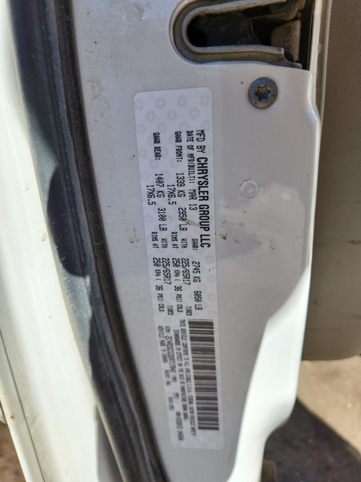 2013 Dodge Grand Caravan Sxt VIN: 2C4RDGCG3DR717842 Lot: 81663395