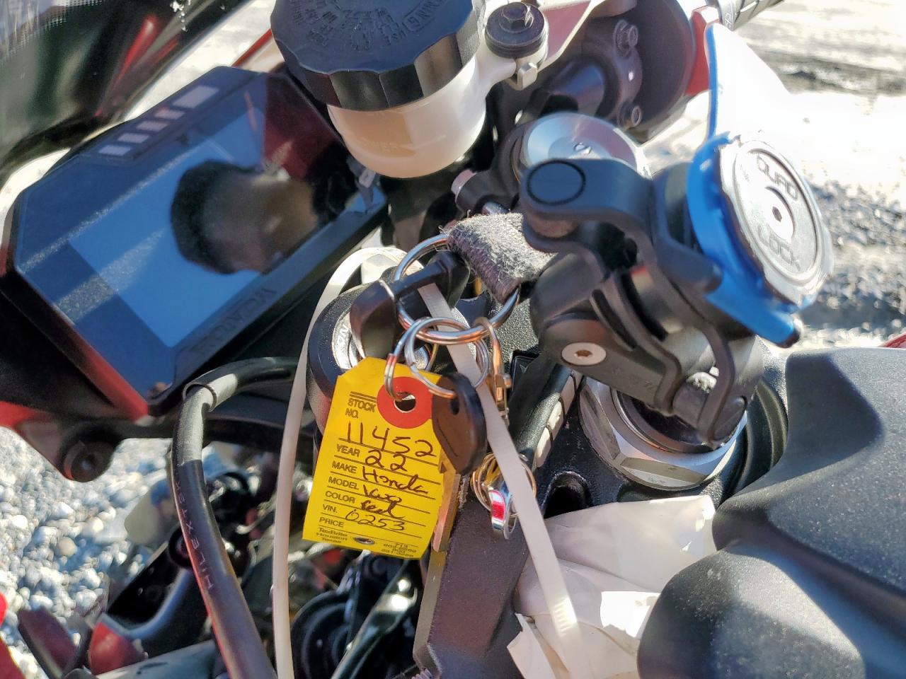 2022 Honda Cbr1000 Ra VIN: JH2SC7750NK500253 Lot: 82147435