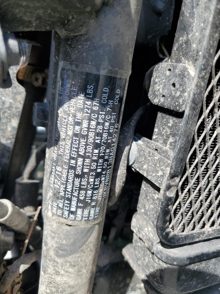 2017 Kawasaki Vn1700 B VIN: JKBVNRB13HA014276 Lot: 71086325