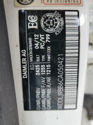 2012 MERCEDES-BENZ CLS 550 4MATIC  