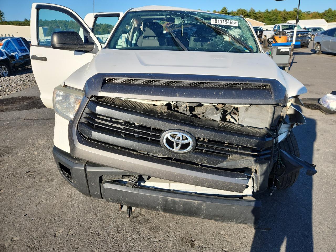 2014 Toyota Tundra Double Cab Sr VIN: 5TFUM5F19EX055757 Lot: 81119465