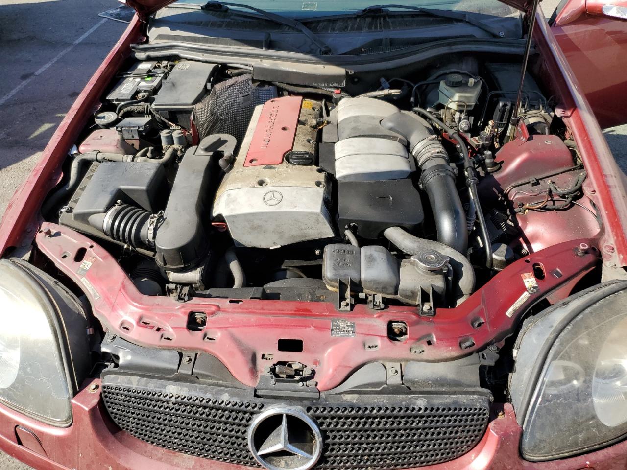 2001 Mercedes-Benz Slk 230 Kompressor VIN: WDBKK49F31F177978 Lot: 71560155