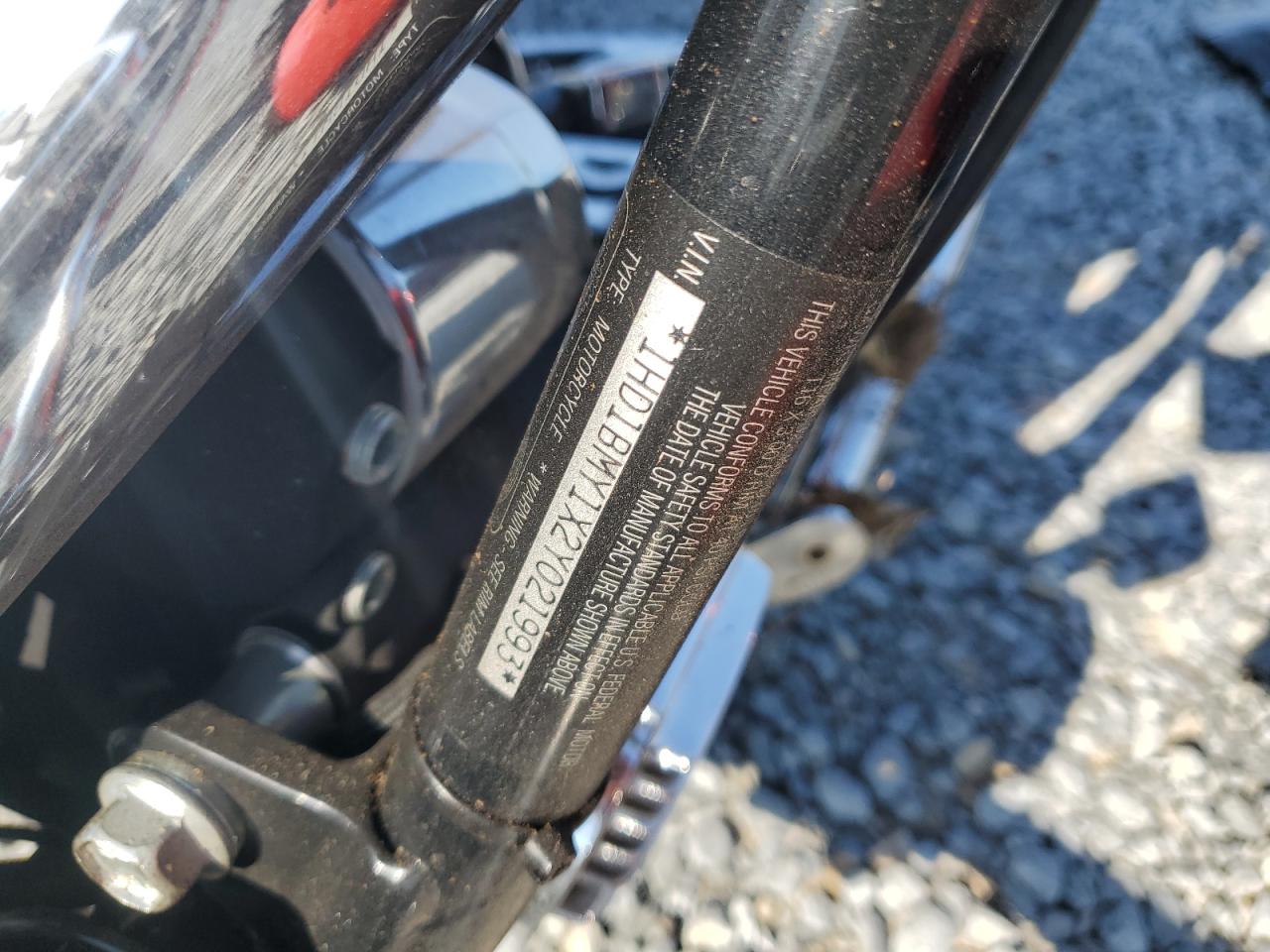 2002 Harley-Davidson Flstf VIN: 1HD1BMY1X2Y021993 Lot: 83848595