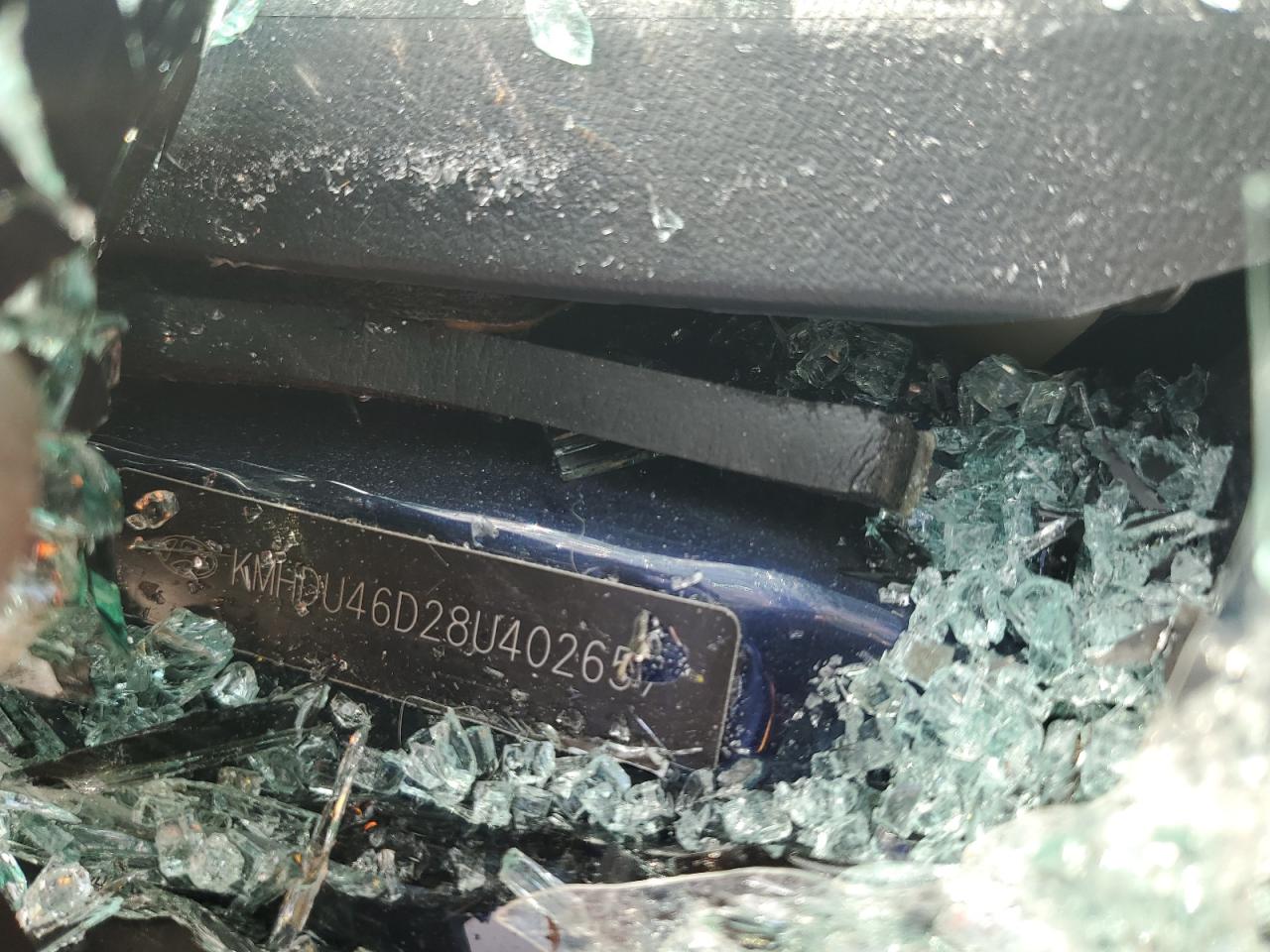 2008 Hyundai Elantra VIN: KMHDU46D28U402657 Lot: 81748265