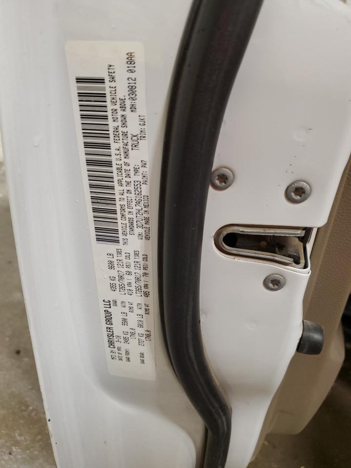 2010 Dodge Ram 2500 VIN: 3D7UT2HL7AG162553 Lot: 80303075