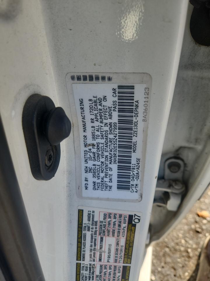 2005 Toyota Corolla Ce VIN: 1NXBR32E55Z427999 Lot: 71066515