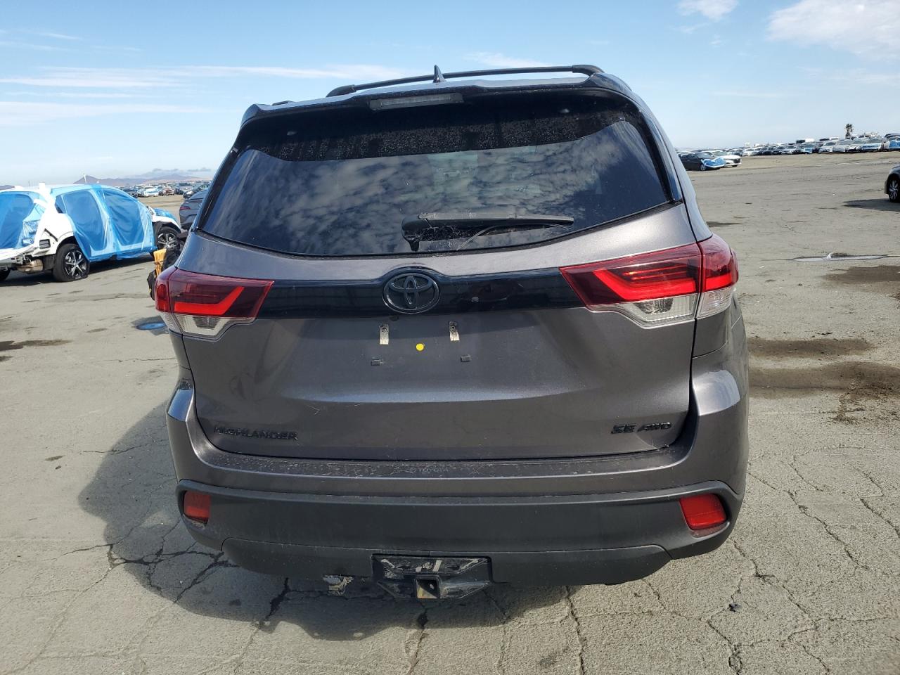 2019 Toyota Highlander Se VIN: 5TDJZRFH3KS992873 Lot: 81756165