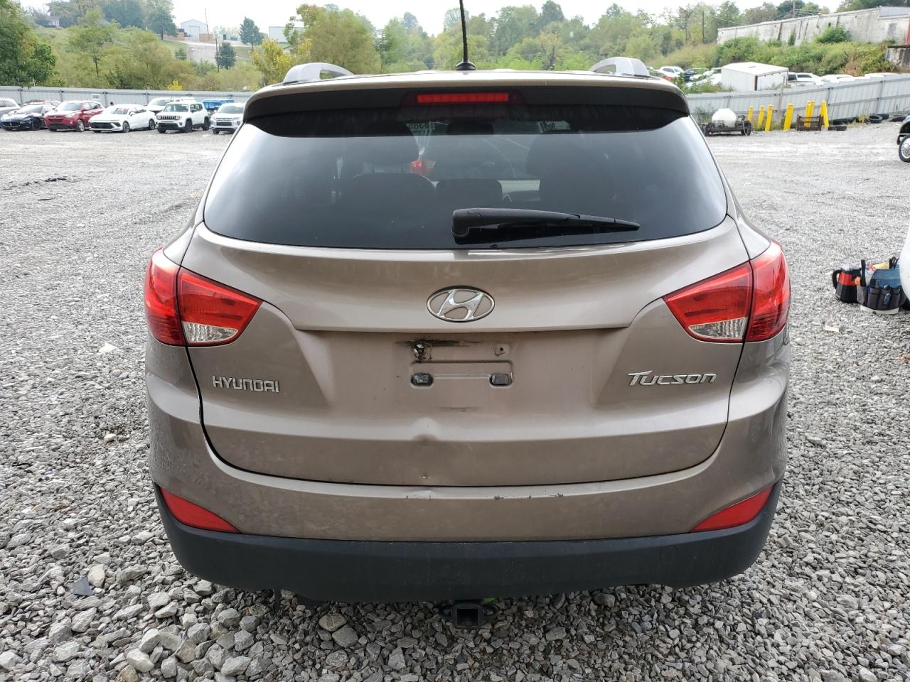 2012 Hyundai Tucson Gls VIN: KM8JU3ACXCU322432 Lot: 83851635