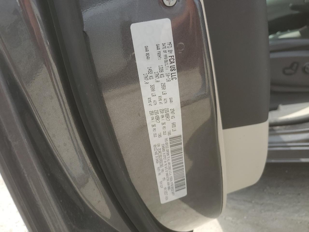 2019 Chrysler Pacifica Touring L VIN: 2C4RC1BG1KR561363 Lot: 70508715