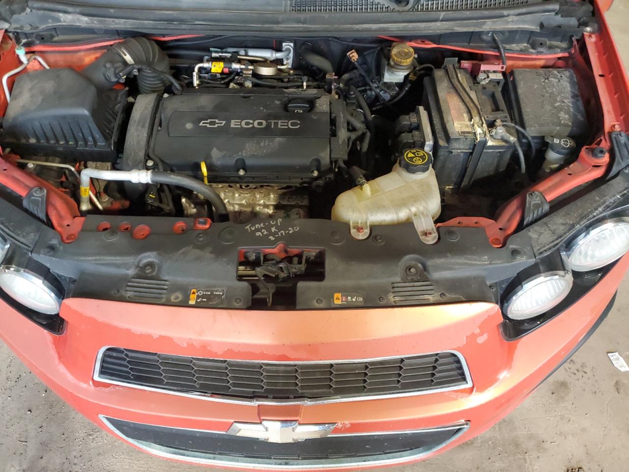 2012 Chevrolet Sonic Ls VIN: 1G1JA6SH7C4166223 Lot: 81791305