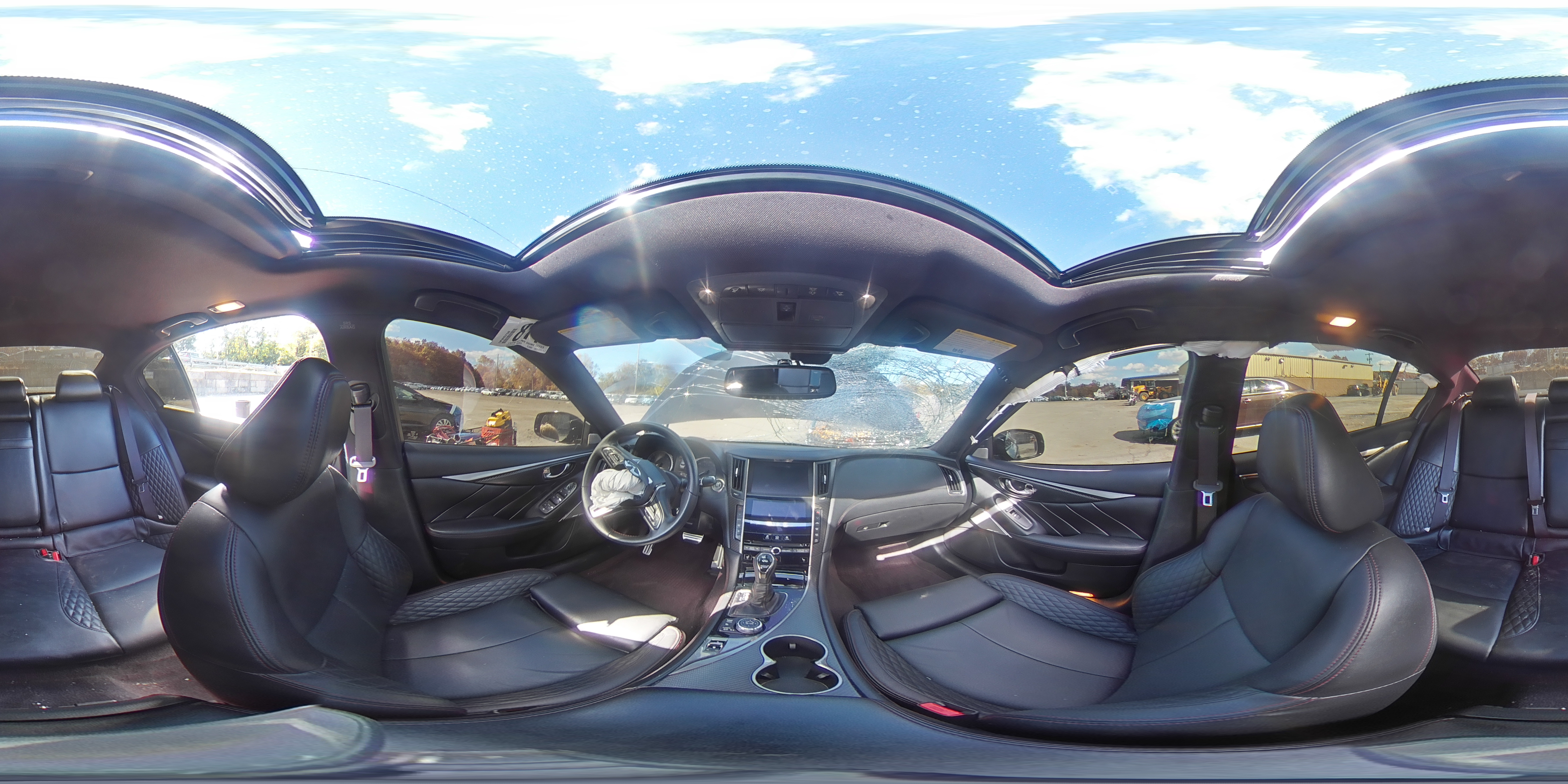 2023 Infiniti Q50 Red Sport 400 VIN: JN1FV7DR8PM590712 Lot: 81146605