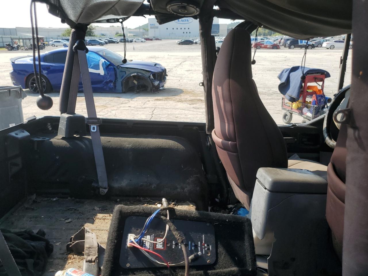 1998 Jeep Wrangler / Tj Sport VIN: 1J4FY19S0WP800126 Lot: 80571455