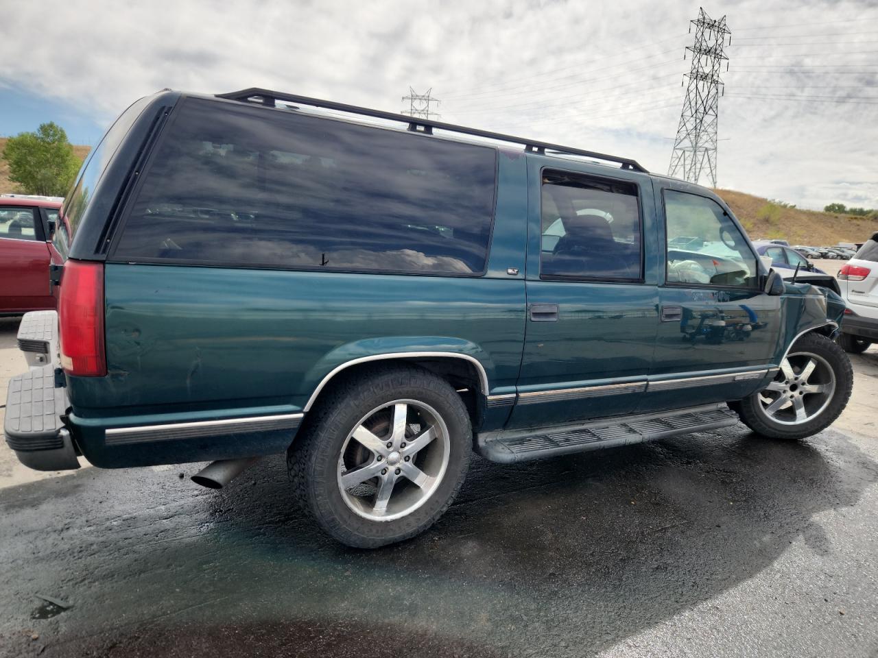 1997 GMC Suburban K1500 green null gas 1GKFK16R7VJ753515 photo #4