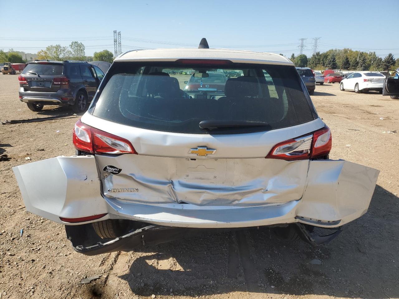 2021 Chevrolet Equinox Ls VIN: 3GNAXHEV7MS110438 Lot: 80108655