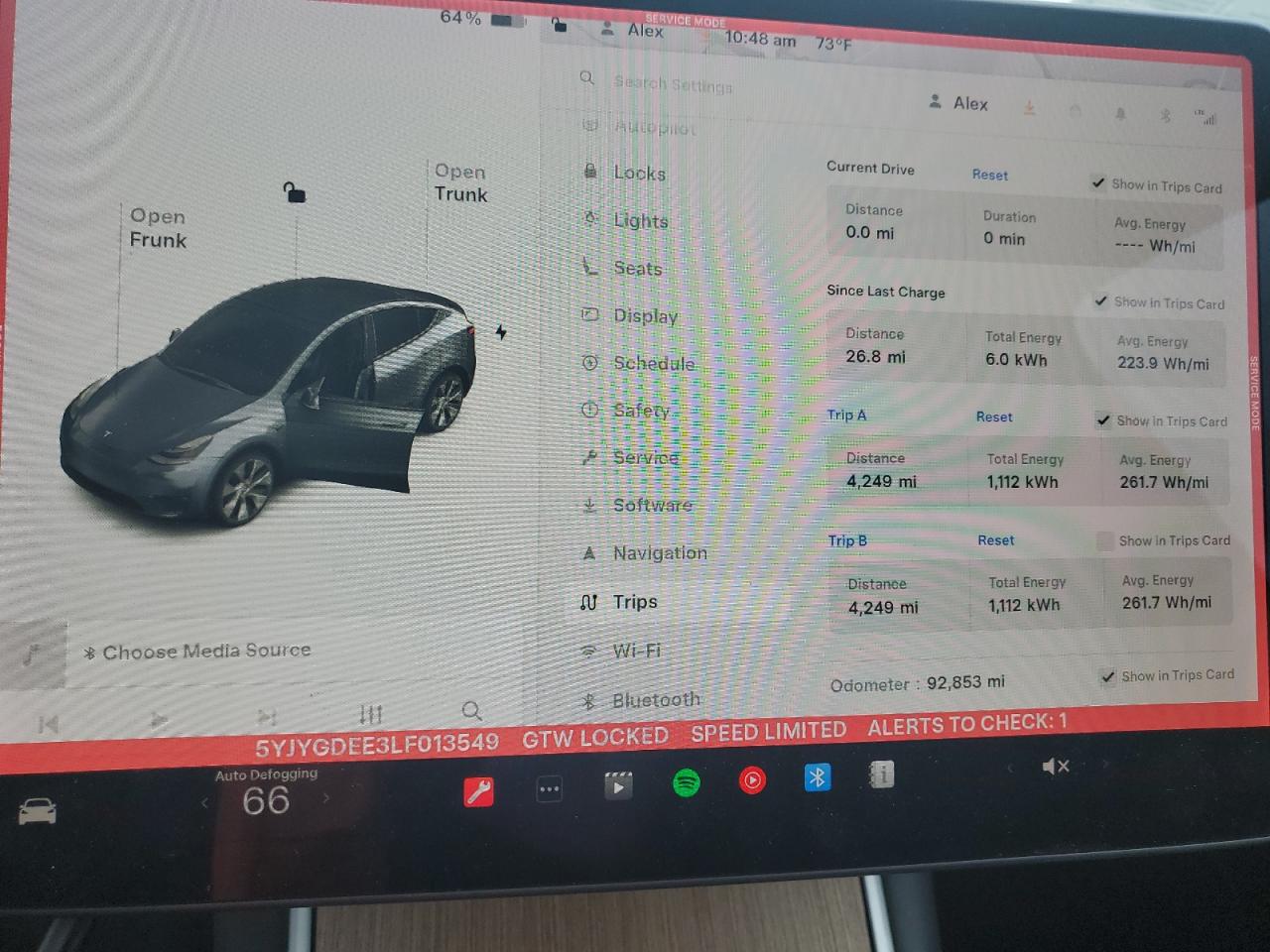 2020 Tesla Model Y VIN: 5YJYGDEE3LF013549 Lot: 83772765