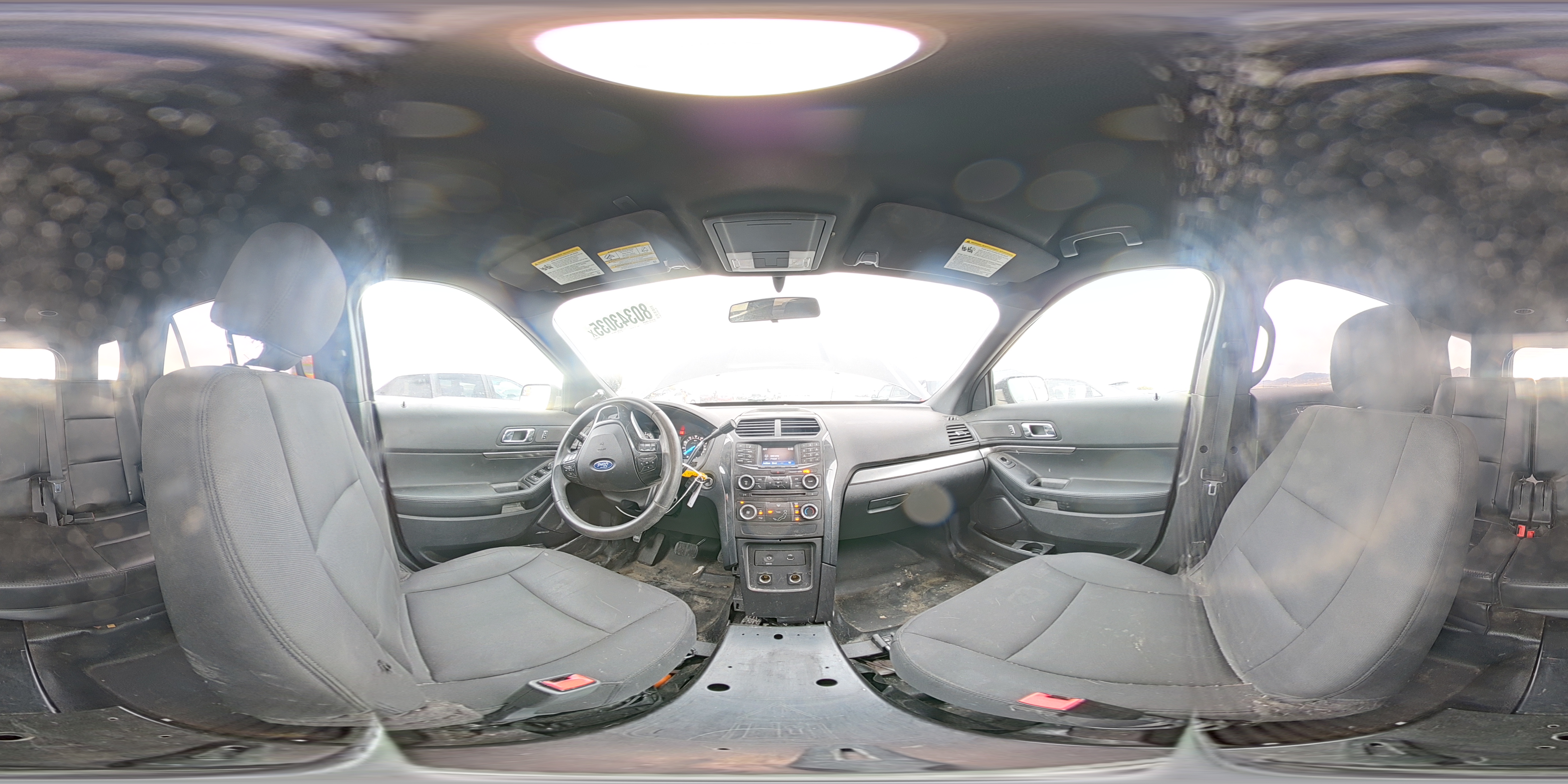 2017 Ford Explorer Police Interceptor VIN: 1FM5K8AR4HGE15798 Lot: 80343035