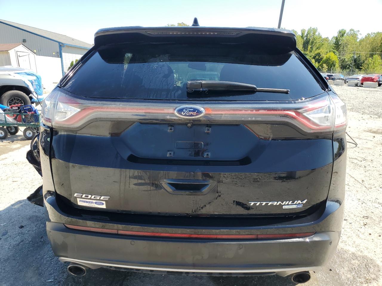 2016 Ford Edge Titanium VIN: 2FMPK4K91GBB22687 Lot: 71777885