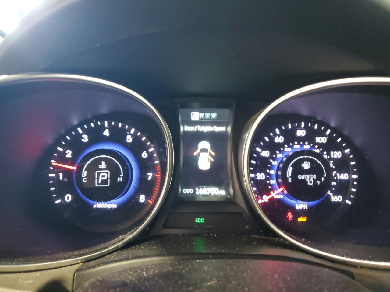 2014 Hyundai Santa Fe Gls VIN: KM8SN4HF0EU073052 Lot: 71196355