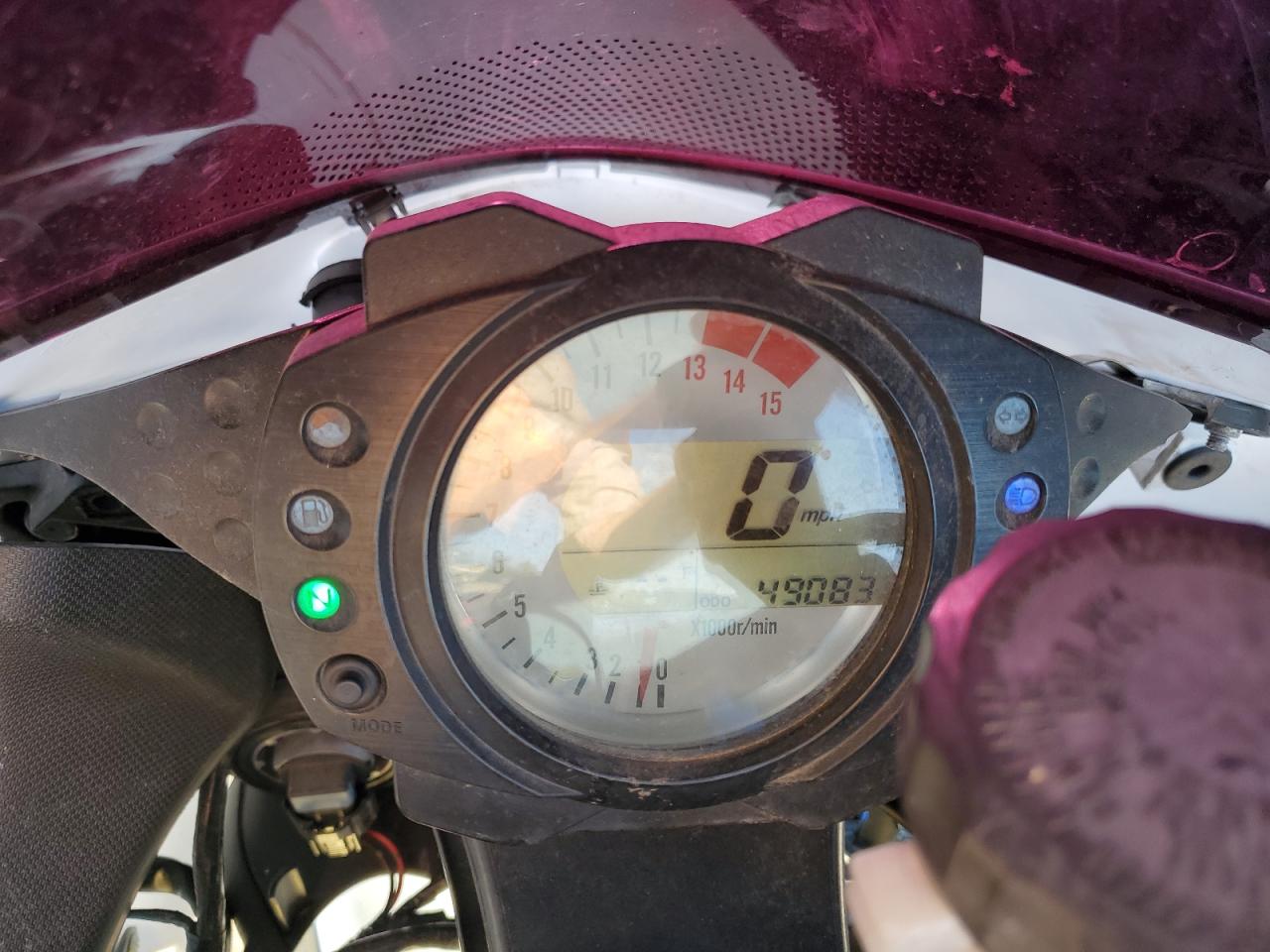 2007 Kawasaki Zx1000 D VIN: JKAZXCD187A025850 Lot: 80126295