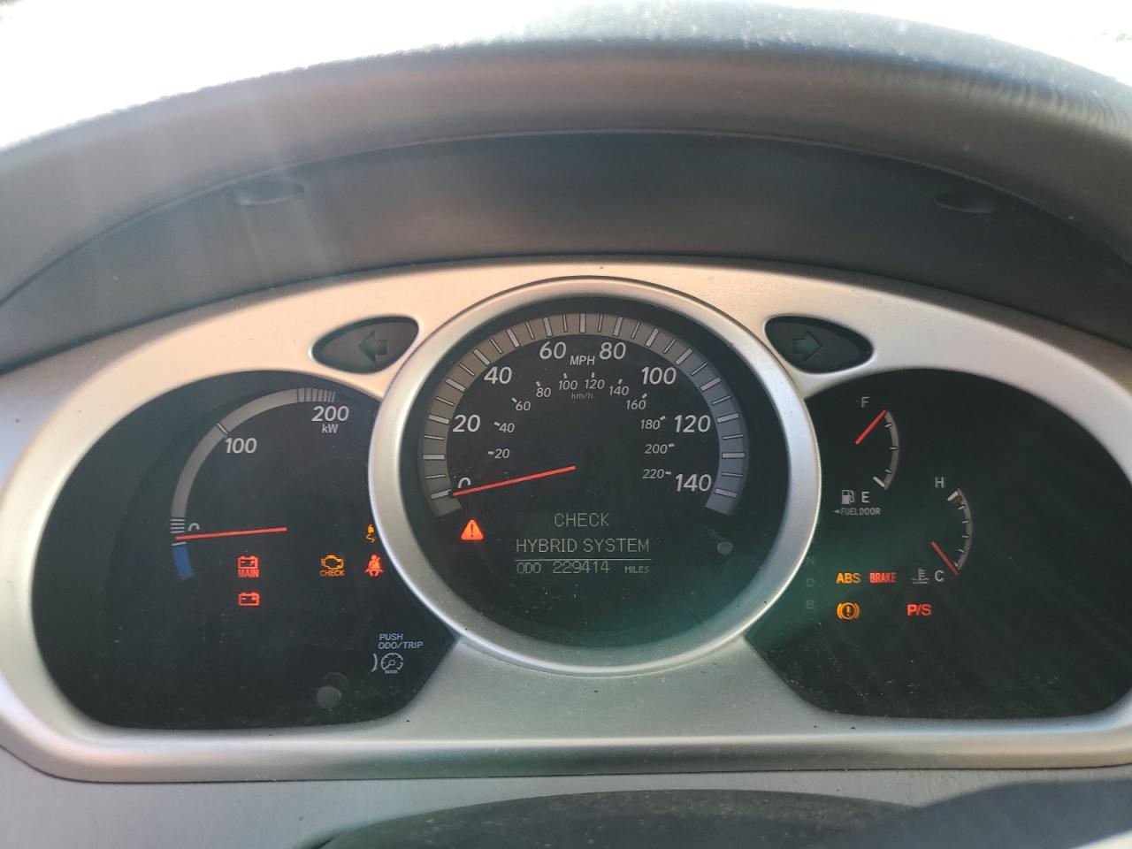 2006 Toyota Highlander Hybrid VIN: JTEEW21A560020708 Lot: 71837485