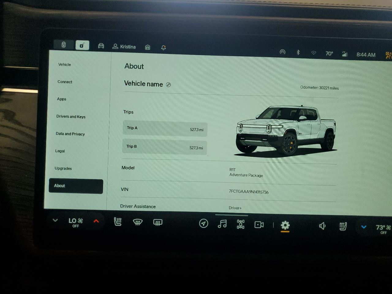 2022 Rivian R1T Adventure VIN: 7FCTGAAA9NN015736 Lot: 80226385
