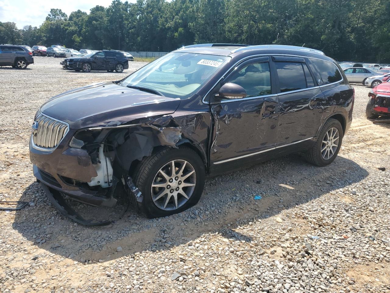 2016 Buick Enclave charcoal null gas 5GAKRBKD4GJ288301 photo #1