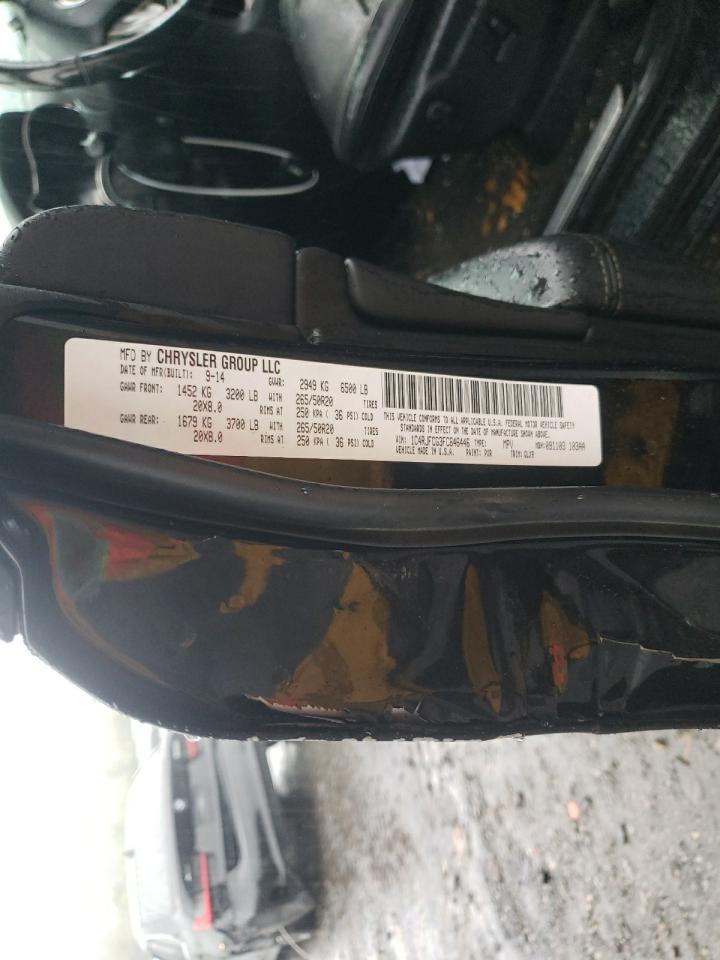 2015 Jeep Grand Cherokee Overland VIN: 1C4RJFCG3FC646446 Lot: 81763795