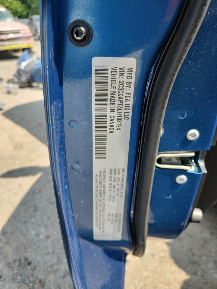 2020 Chrysler 300C VIN: 2C3CCAPT8LH198194 Lot: 81306845