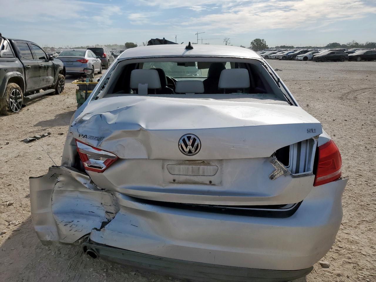 2013 Volkswagen Passat Se VIN: 1VWBP7A31DC027344 Lot: 83796815