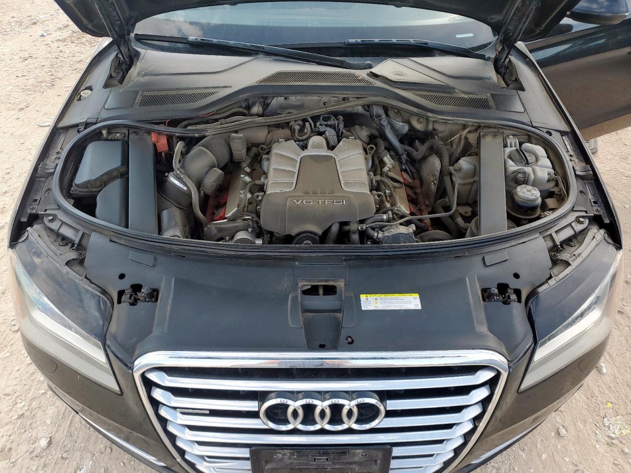 2013 Audi A8 L Quattro VIN: WAURGAFD7DN005236 Lot: 71282635