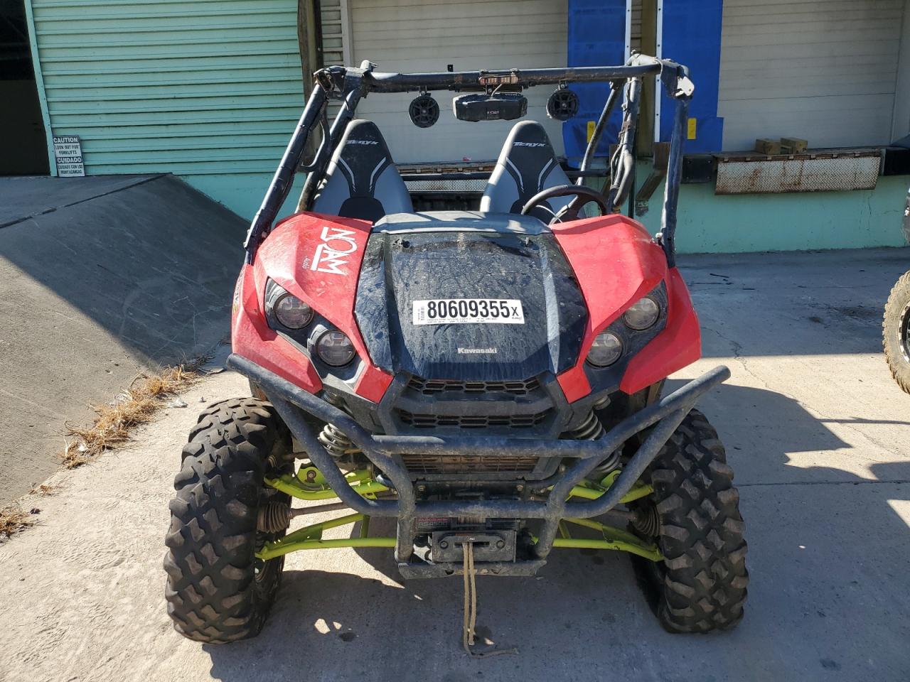 2023 Kawasaki Krf800 J VIN: JKBRFCJ19PB504095 Lot: 80609355