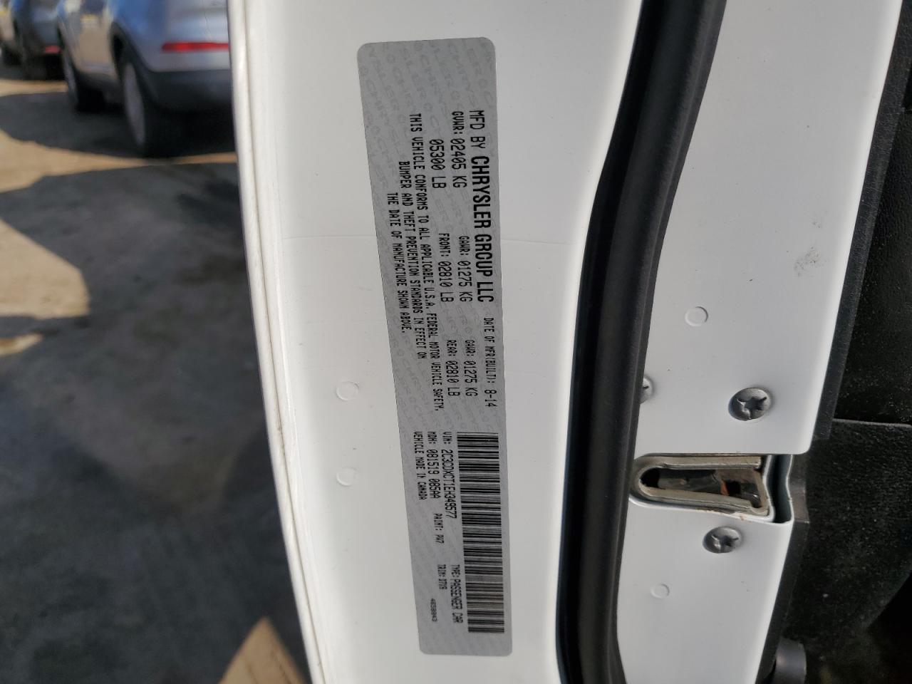 2014 Dodge Charger R/T VIN: 2C3CDXCT1EH349577 Lot: 80886155