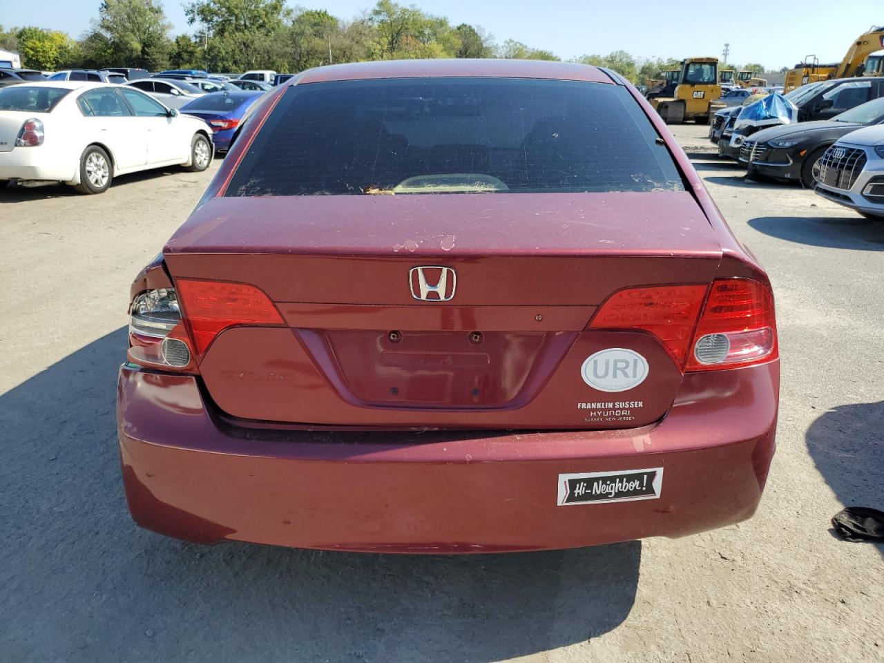 2008 Honda Civic Lx VIN: 1HGFA16508L072053 Lot: 81601365