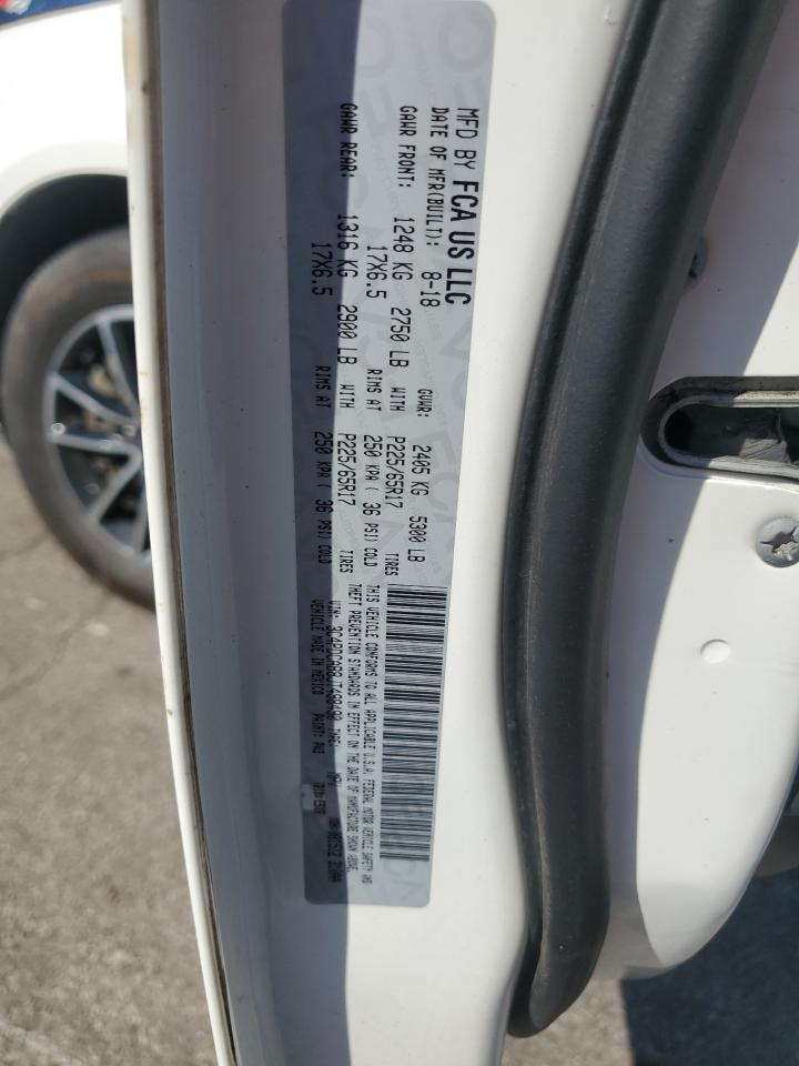 2018 Dodge Journey Se VIN: 3C4PDCAB8JT498490 Lot: 84833235