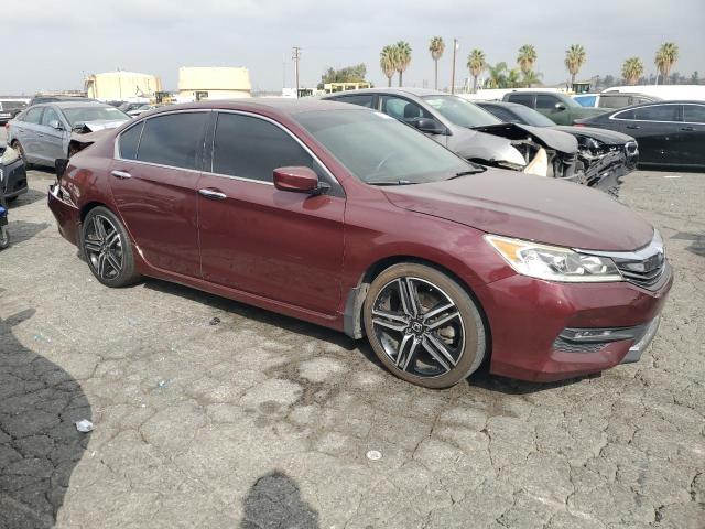  HONDA ACCORD 2016 Бургунди