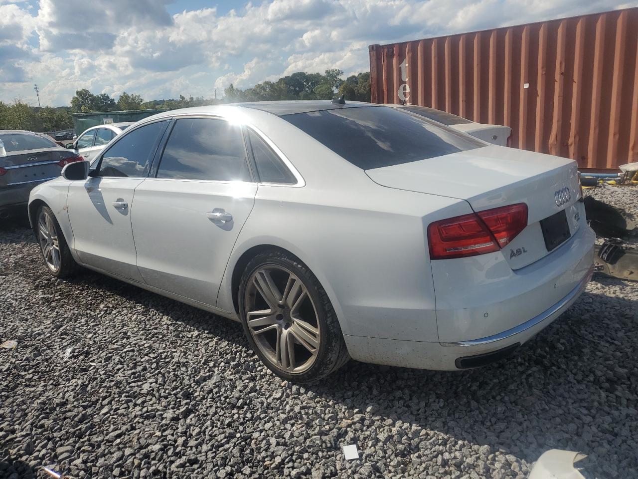 2013 Audi A8 L Quattro WAUR2AFD8DN019158 photo #3