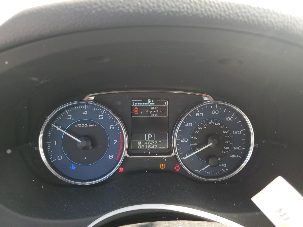 2015 Subaru Impreza Sport Limited VIN: JF1GPAV68F8233203 Lot: 80560415