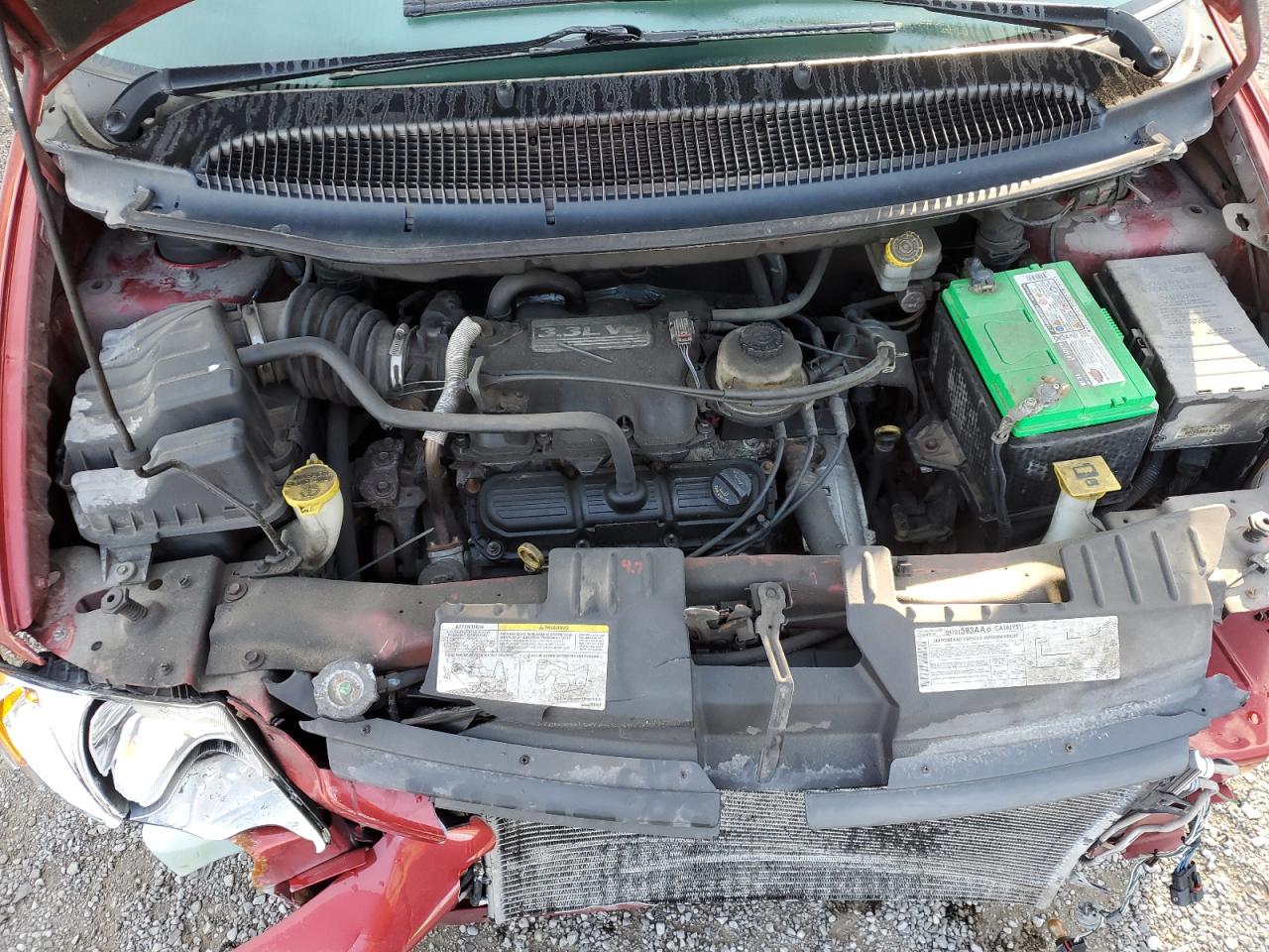 2006 Dodge Caravan Sxt VIN: 1D4GP45R76B758281 Lot: 66809645